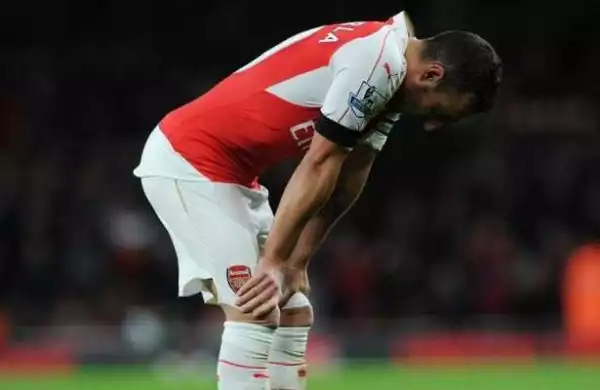 Wenger says he has “given up” on Cazorla